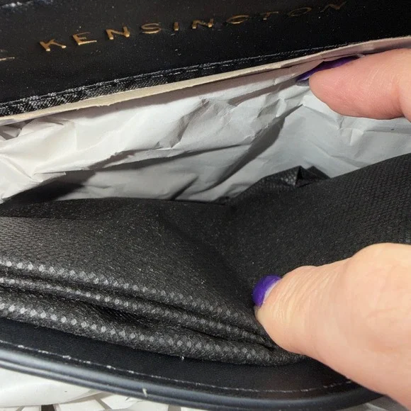 Kurt Geiger London XXL Kensington Bag Rainbow Metallic Leather Eagle Head NEW - Picture 11 of 14